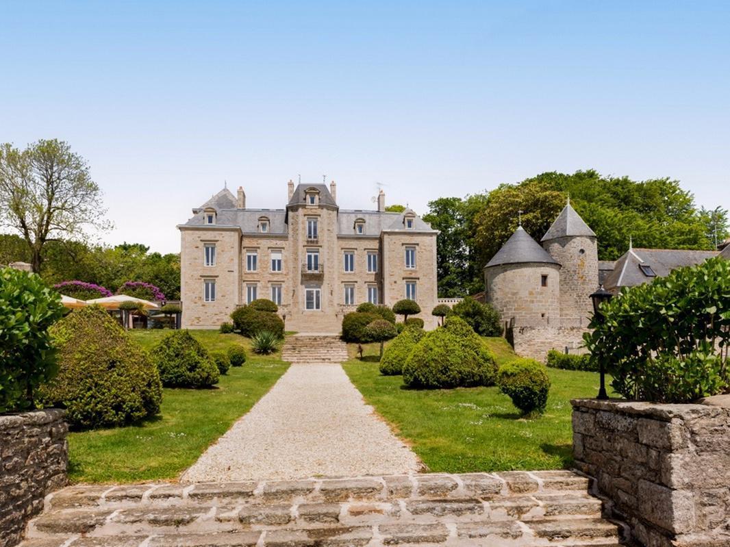 Hotel Manoir De Kerhuel De Quimper Plonéour-Lanvern Esterno foto