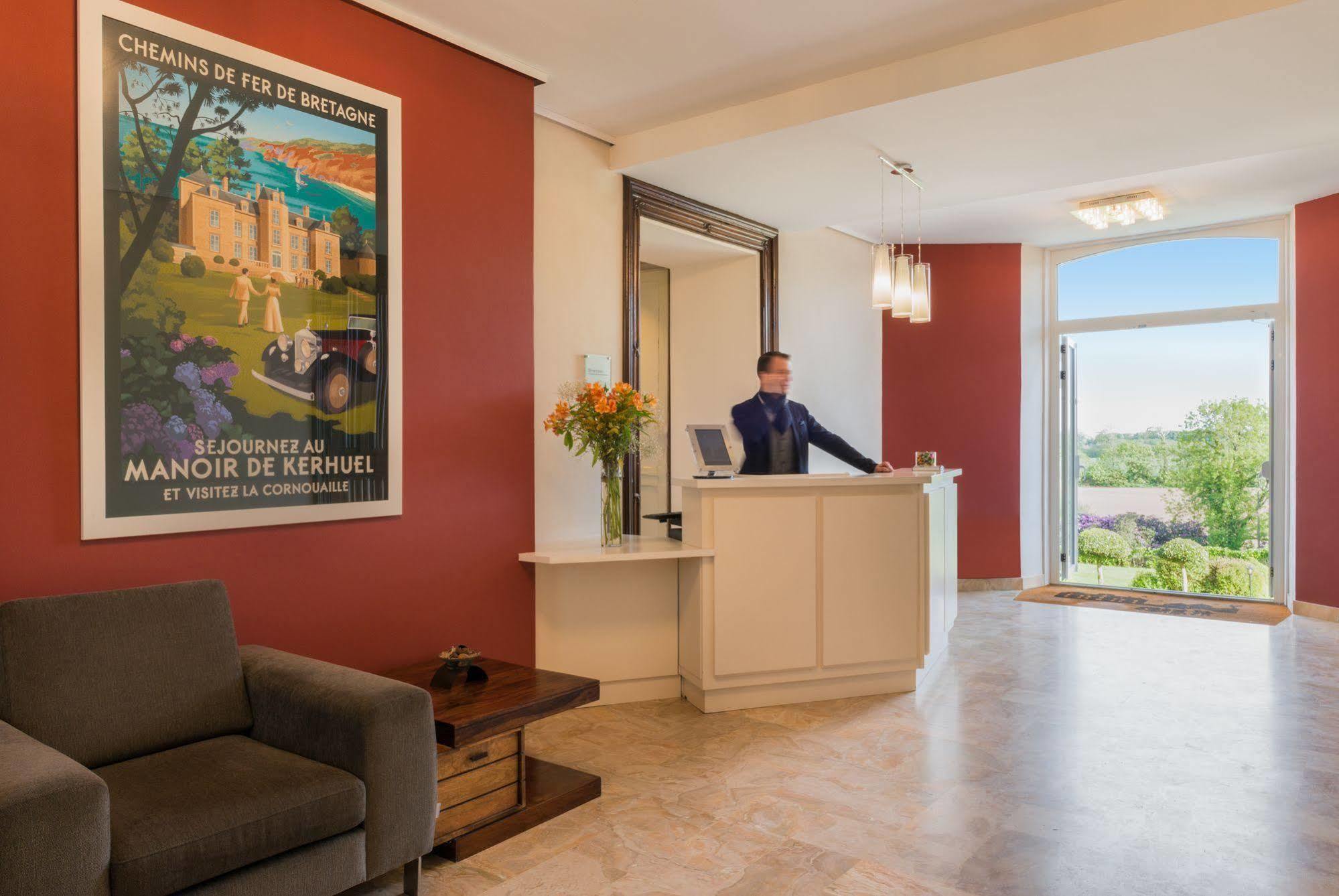 Hotel Manoir De Kerhuel De Quimper Plonéour-Lanvern Esterno foto